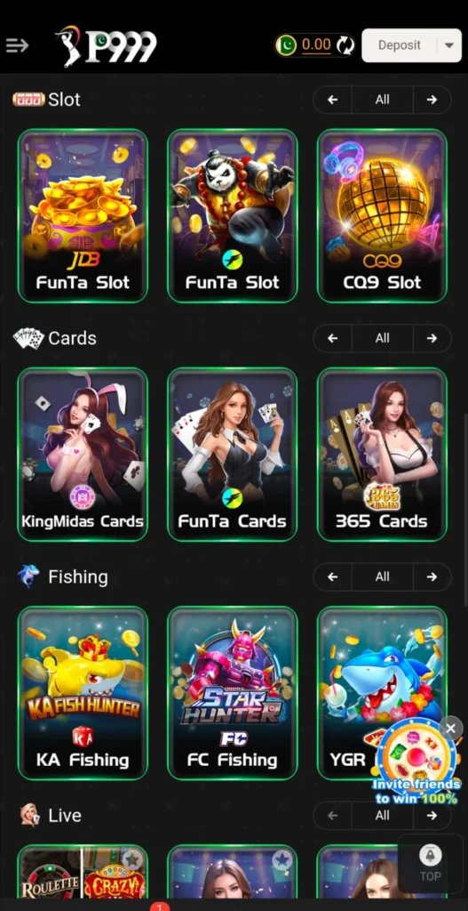 P999 Game