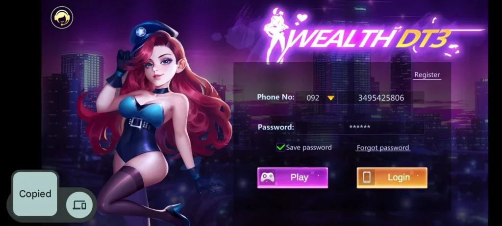 Wealth DT3 Game