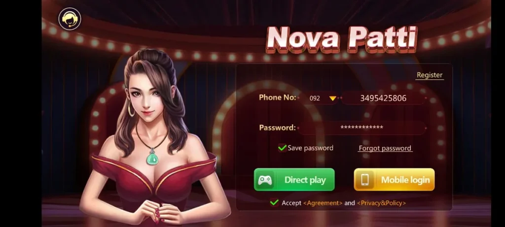 NOVA PATTI Game