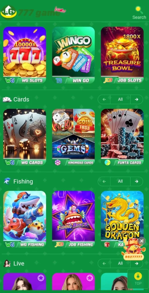 LG777 Game