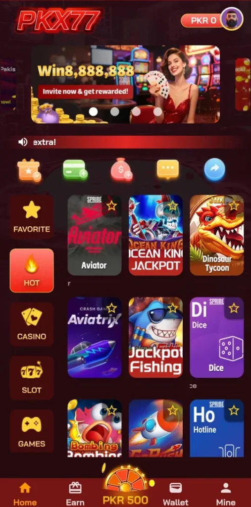 PKX77 Game