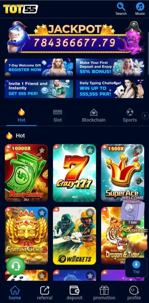 Tot55 Game