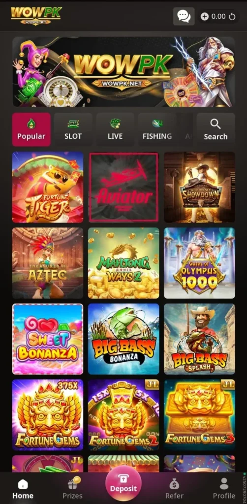 Wowpk Game APK