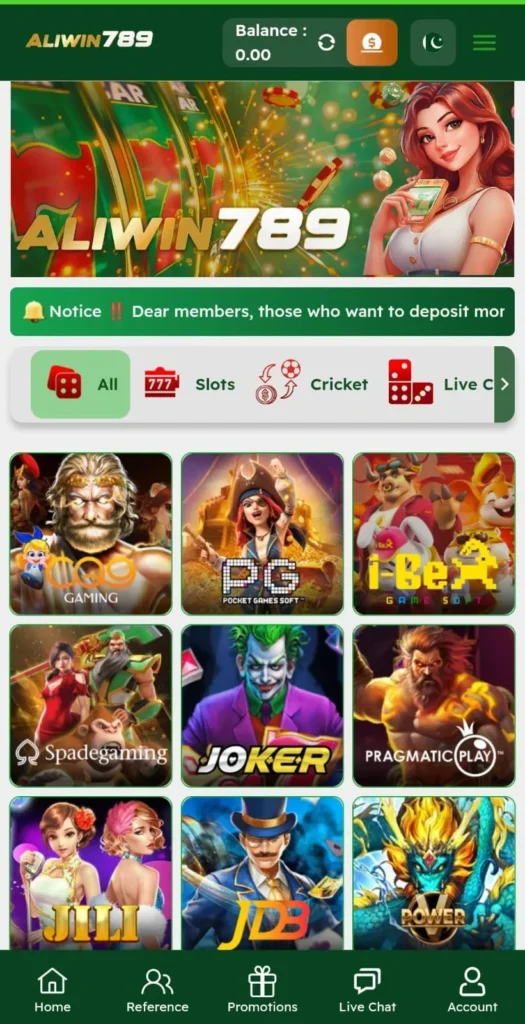 ALIwin789 Game 