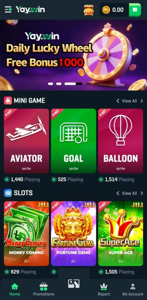 Yaywin Game Download