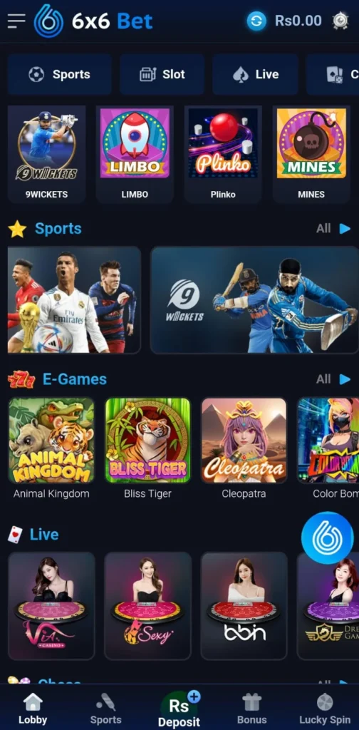 6x6 Bet Game Download