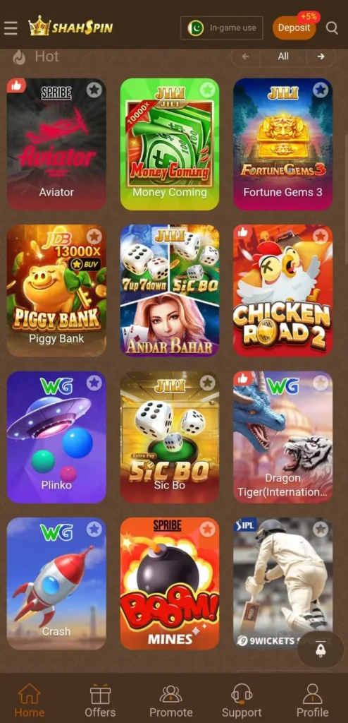 ShahSpin Game Download