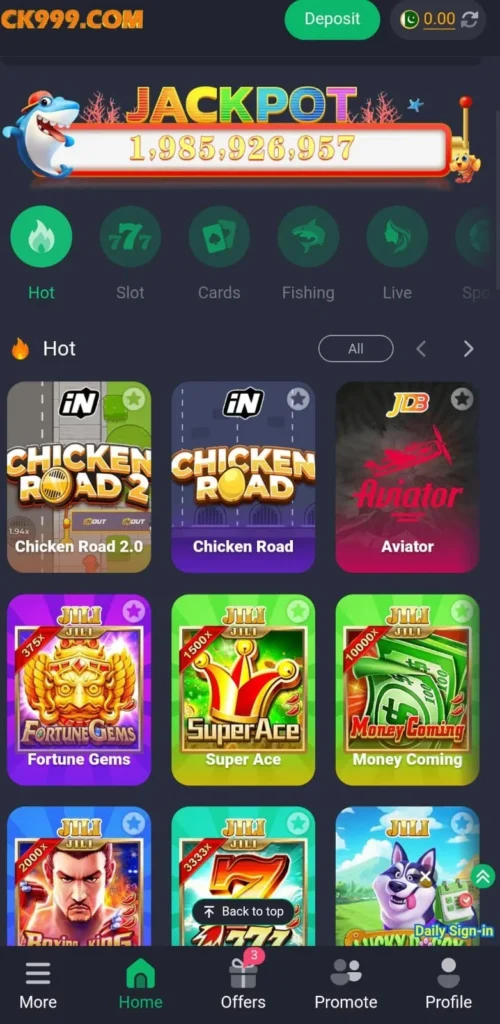 CK999 Game Apk