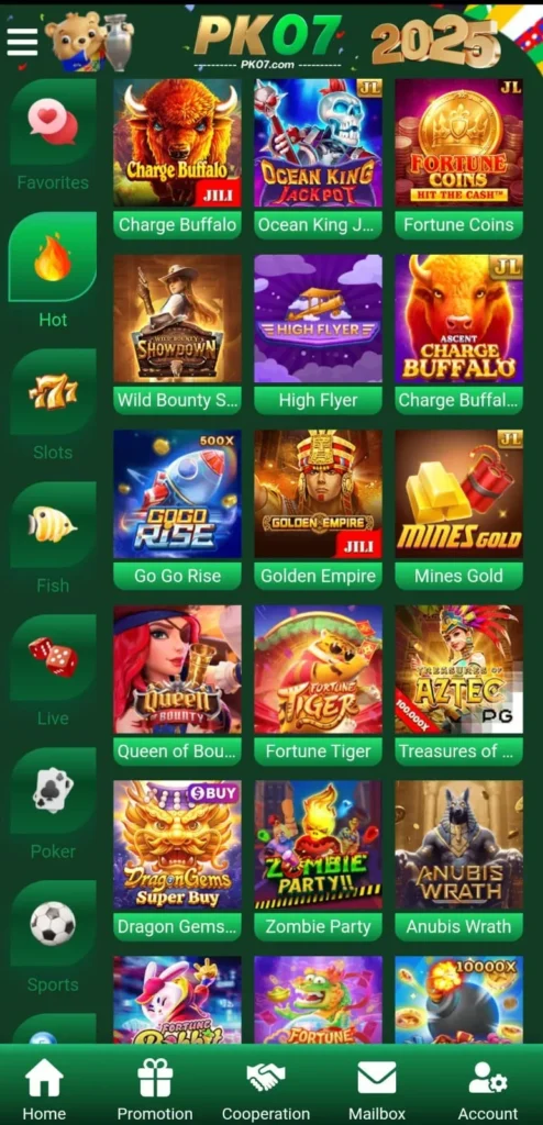 PK07 Game
