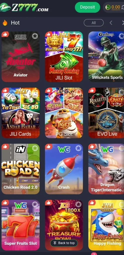 Z777 Game Apk